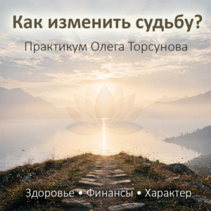 Как изменить судьбу — практикум Олега Торсунова, 8 лекций о здоровье, финансах и характере